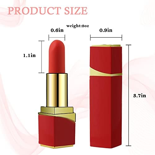 Вибратор Bullet Lipstick G Spot - Съвет във формата на червило с 10 Режима на вибрации, Дискретно в Джоба Жена Вибратор за клитора за Нея, Акумулаторна Меки Мощни Вибриращи Сек?