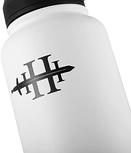 Спортна бутилка за вода HAYATY - 32 грама, (Капак с улей), Запечатани От неръждаема стомана с вакуумна изолация, С двойни стени, Термокружка,