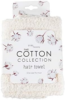 Кърпи за коса Cotton Collection, Съкращаване на времето за сушене, Луксозен Памук, Отличен, подходящ за всички типове коса и дължина, Начало
