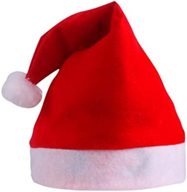 Коледна Шапка на Дядо Коледа TODOZO за Възрастни, Класическа Червена Коледна Празнична Шапка за костюмированной Партита, Украси