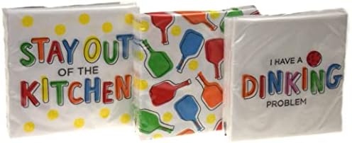 Комплект кърпички за коктейли с тематични мариновани топки (3 проекта) на квадрат 5х5 см - 3 опаковки (общо 60 кърпички)
