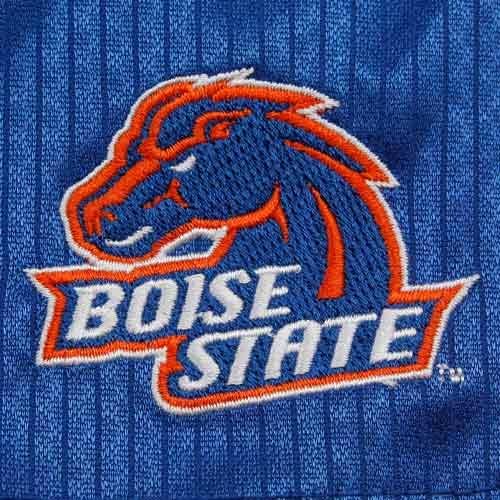 Баскетболни шорти NIKE NCAA Boise State Broncos Youth Royal Синьо-оранжев цвят (Голям размер)