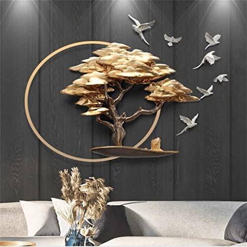 QUANJJ Китайски 3D Добре Дошли Борова Дърворезба От Смола Домашна Хол Разтегателен Фон Стикер На Стената Занаят Хотел Дърво