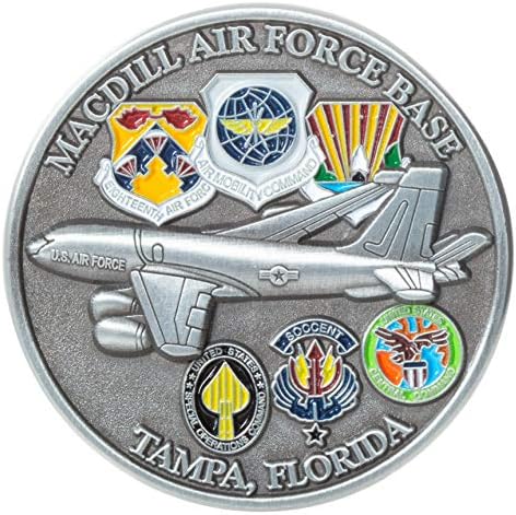 Военновъздушни сили на САЩ USAF Военно-въздушна база Макдилл AFB Глобална Поддръжка за Командир на бойна част на дозаправке във