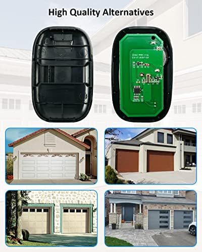 3 пакета дистанционно за отваряне на гаражни врати е Подходящ за Линейни дистанционно управление на гаражни врати Megacode MCT-3 DNT00089