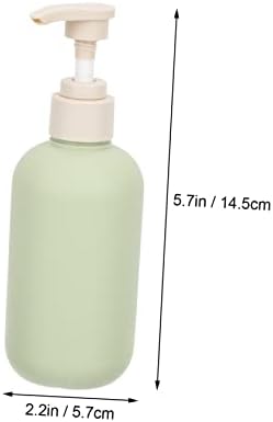 Alipis 4шт бутилка шампоан Шампоан-Балсам зелен шампоан опаковка шампоан преместване на празен помпа опаковка празна бутилка
