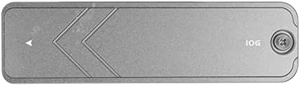 Qinlorgo M. 2 корпус от алуминиева сплав Type C USB3.2 Gen2 автоматичен режим M. 2 NVMe SSD за 2280