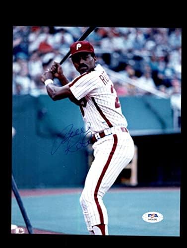 ДНК PSA Бил Робинсън С Автограф Филлиса на Снимки 8x10 - Снимки на MLB с автограф