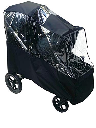 Sasha's All Weather Shield Плюс за двухместной количка Baby Jogger City Select от Sasha's - Двоен дъждобран за детска количка