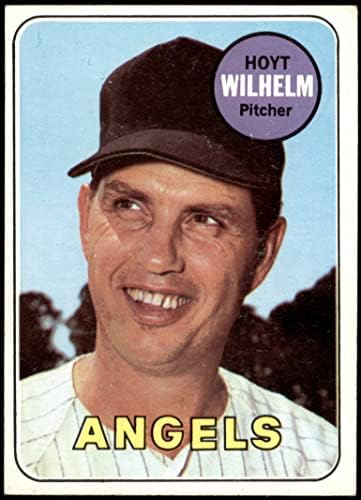 1969 Topps 565 Хойт Вилхелм Ангелите Лос Анджелис (Бейзболна картичка) VG Angels