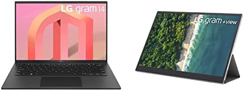 Ультралегкий лаптоп LG Пакет Грам (2022) 14Z90Q с 14-инчов IPS-дисплей, процесор Intel Evo 12-то поколение i7 1260P, 32 GB LPDDR5,