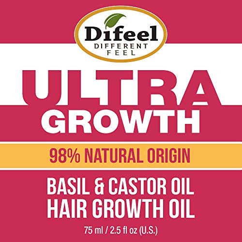 Подаръчен комплект за олио за коса Difeel Ultra Hair Growth от 6 теми