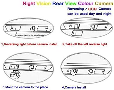 Камера за обратно виждане/Парковочная Помещение/HD CCD RCA NTST PAL/Лампа Регистрационен номер ЗА OEM Chevrolet Chevy Cruze Хечбек Лифтбек
