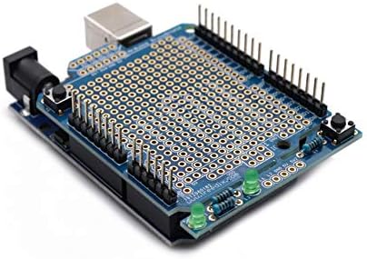 Treedix е Съвместим с Arduino Prototype Shield Такса за разширяване на Печатна платка Паяемая Прототипи такса за Двустранен Комплект Защитни