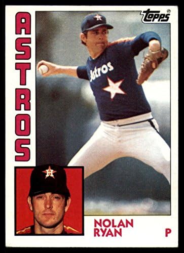 1984 Topps Baseball 470 Нолан Райън Хюстън Астрос Официалната бейзболна картичка MLB в в (Ex-Mt Отлично-Ментовото или по-добър) състояние