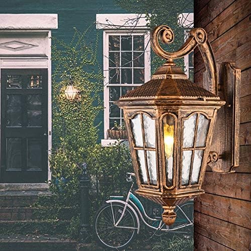 YEBDD Открит Водоустойчив, с монтиран на стената Лампа Американски Минималистичен Лампа За Преминаване на Открит Креативен Лампа За Стълби
