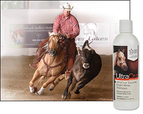 UltraCruz - sc-395301 шампоан за коне Bright White Horse Shampoo, 16 унции