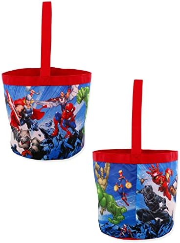 Приключенията на супергерой на Marvel за момчета, сгъваема найлон подарък кошница, чанта-тоут