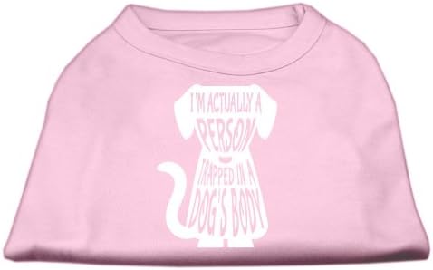 Тениска с Трафаретным принтом Mirage Pet Products Trapped Светло Розово Sm (10)