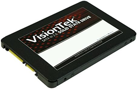 Вътрешен твърд диск VisionTek 240GB PRO 7 мм, 2.5 инча SATA III с технологията 3D TLC NAND за настолни компютри, преносими компютри и системи