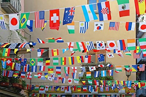 200 Знамена на страни, Знамена на света, Купитьтра Международни Знамена, Банери за декорация на Партита, Олимпийски игри, на