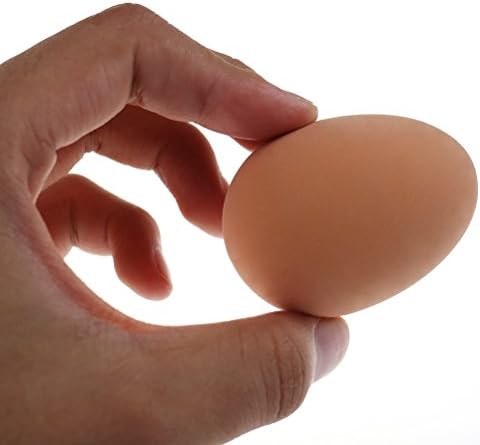 Надуваеми Топки JiaUfmi, Скачащи Гумени Кафяви Яйца за Деца е Забавна Играчка за домашни Любимци, Подарък за Абитуриентски