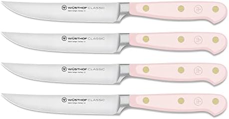 Комплект ножове за Стек Wüsthof Classic с Розова гималайской Сол от 4 части