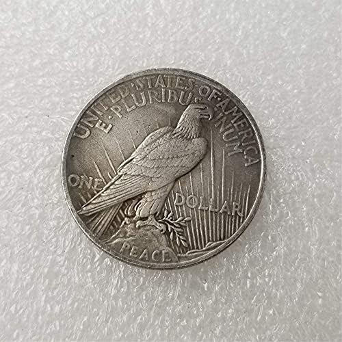 Най-добрата Морганская Креативна Забавно Монета 1935 година един Стар скитник Никелова Монета Айде Колекция от монети Американската