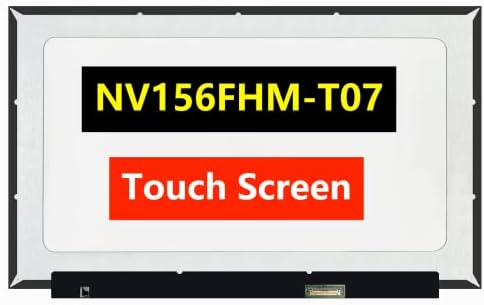 Смяна на сензорен LCD екран TFTcenter NV156FHM-T07 V8.0 V8.3 V8.4. за NV156FHM T07, 15,6-инчов панел на дисплея на лаптопа 1920x1080