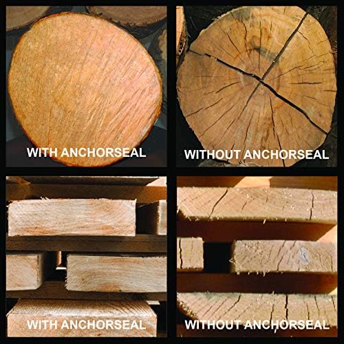 ANCHORSEAL 2 Hybrid Log & Lumber end Grain Sealer - Восък и полимер на водна основа Предпазва до 90% образуването на пукнатини