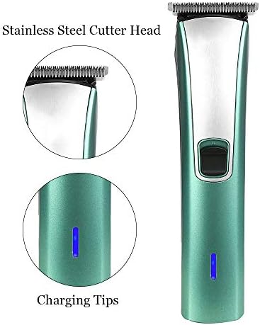 Мъжки Машинки за стригане Julitech, USB Акумулаторна Безжична Машинка за Подстригване на коса, Подходяща за дома и фризьорски