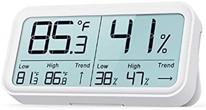 WSSBK LCD цифров Измерител на температура и влажност на въздуха За Дома, Електронен Влагомер, Термометър, Сензор за близост,