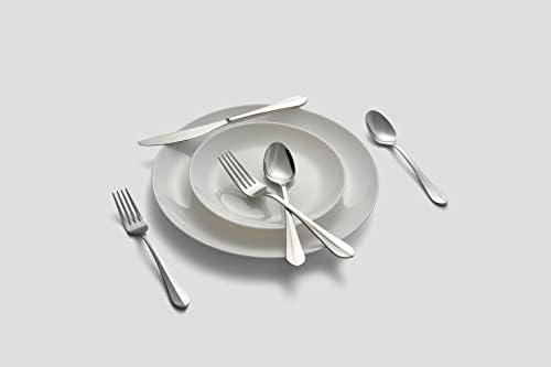 Комплект прибори за хранене Cambridge Silversmiths Greenpond Mirror от 20 теми, Сервиз за 4 човека, сребърен