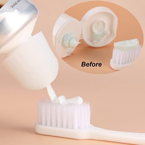 UDQYQ Опаковка на паста за зъби за деца и възрастни - Забавна опаковка за помпа паста за зъби, Самозакрывающийся капачка