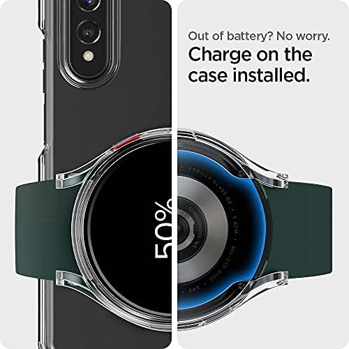 Защитно фолио Spigen Ultra Hybrid за Samsung Galaxy Watch 5, калъф Galaxy Watch 4 40 мм (2022/2021) - Кристално чиста