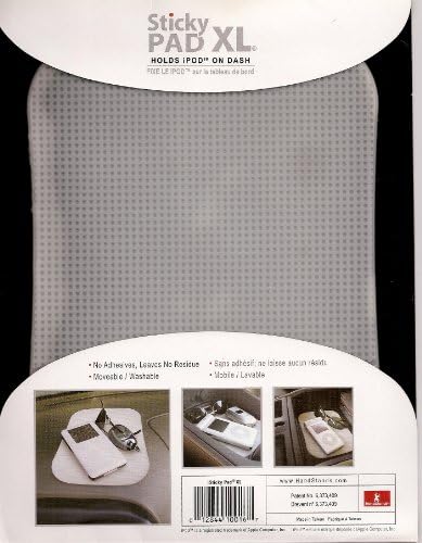 American Covers XL Лепкава облицовка на таблото за iPod и фина електроника (Бял)