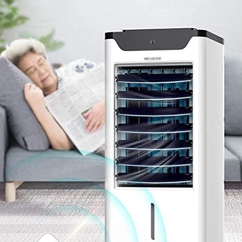 LILIANG - Климатик Преносим Климатик Домашен Безшумен охладител на въздуха Офис охладител на въздуха (Цвят: бял, размер: 23 * 26 * 60 см)YLHDFSKT-12