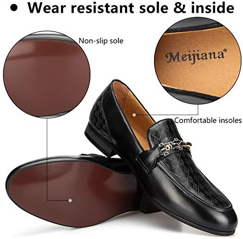Мъжки Модни Класически Лоферы от изкуствена кожа Meijiana и мъжки Модел обувки за Плевене