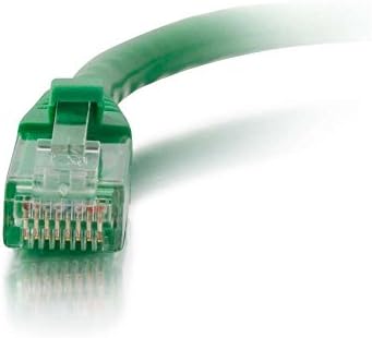 C2G/Cables To Go 27150 Cat6 Кабел - версия неекранирана мрежа за свързване на Ethernet кабел без довършителни, Черен (1 фут