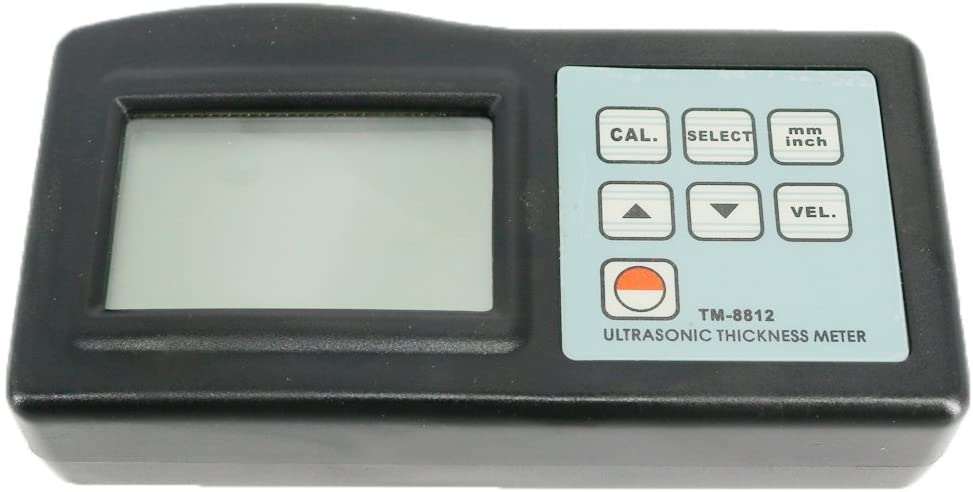 Ултразвукова Дебелометрия RaeSung TM-8812 TM8812 с 4 Фигурални 10 мм LCD дисплей Обхват на измерване 1,2 ~ 200 mm/0,05 ~ 8 инча
