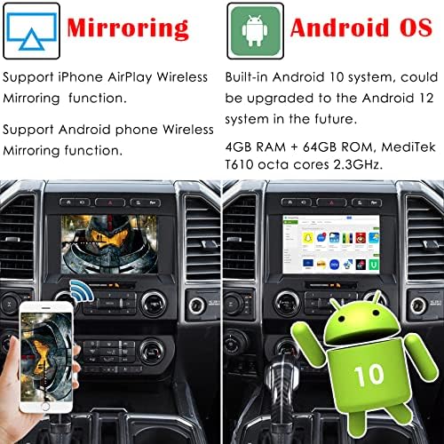 MMB MAX 2.0 Безжична CarPlay Video AI Box, Android Auto, Огледало, разширение за карта 4G LTE / TF карта, Вграден GPS, YouTube,