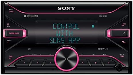 Цифров медиаприемник Sony DSX-GS900 серия GS 2-DIN Висока мощност 45 W Rms X 4 с поддръжка на Bluetooth и SiriusXM Ready