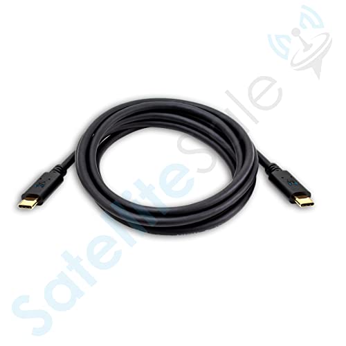 Сателитна продажба Универсален USB кабел Type C от мъжете на мъжа 10 gbps за пренос на данни и захранване на Черния Кабел Гъвкав