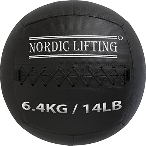 Стенен топка с тегло 14 кг, в комплект с Олимпийски Щанга за Пауэрлифтинга Mjolnir
