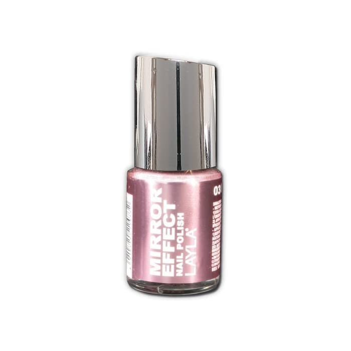 Ели Cosmetics Лак за нокти с Огледален ефект 03-Розово Шир на 10 мл от ЕЛИ COSMETICS