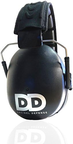 Професионални защитни слушалки DECIBEL DEFENSE 37dB NRR - Най-високо ефективен и УДОБЕН за защита на ушите за стрелба и промишлена употреба