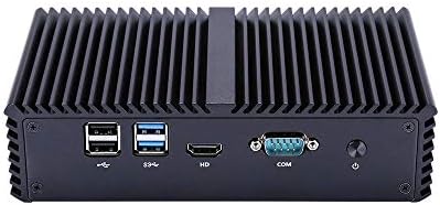 InuoMicro Mini Firewall G4005L с 2 GB оперативна памет Ddr3, 64 Gb Ssd, Безвентиляторный мини компютър с 4 локални мрежи, Core I3-4005U,