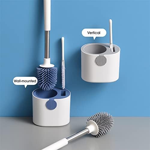 Четка за тоалетна BIENKA Инструменти за почистване на тоалетната чиния с Основание Четка за Домашно Почистване на Аксесоари за Баня за
