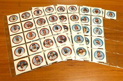 Пълен набор от бейзбол монети Salada 1963 година на издаване NM-MT Идеален За сортиране - MLB Photominates and Coins
