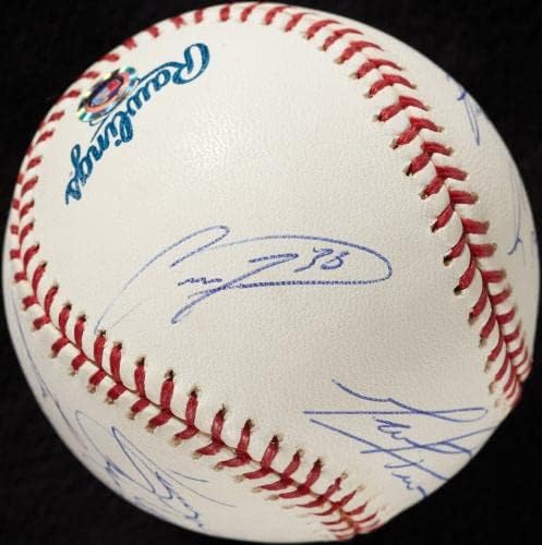 Кери Ууд, Марк преди Грег Мэддукс Къбс Легендарни питчеры MLB Бейзбол С Автограф - Бейзболни топки с автографи